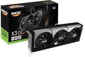 Grafikkort - Inno3D GeForce RTX 5080 X3 OC - 16GB GDDR7 RAM - Grafikkort - N50803-16D7X-17603930