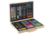 Arts & Crafts - Tilbehør - Grafix Colouring Case 86 pcs - FSC wood - 150044