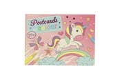 Kreative leker - Wins Holland - Postcards Coloring Unicorn - B19486-c