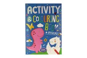 Kreative leker - Wins Holland - Coloring and Activity Book - Dino - B1070