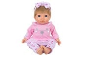 Leketøy - Tiny Treasures Doll with blonde hair and pink outfit - 30542