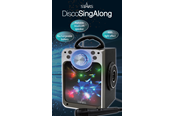 Leketøy - Stars Karaoke Machine with Blue Tooth Disco LED light Black - 30135