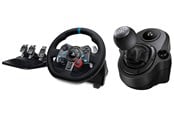 Spill - Tilbehør - Logitech G29 Driving Force Racing Wheel (PS5/ PS4 / PS3 / PC) + Driving Force Shifter bundle - Steering wheel & Pedal set - Sony PlayStation 4 - G29+SHIFTER