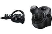 Spill - Tilbehør - Logitech G920 Driving Force (Xbox One / PC) + Driving Force Shifter bundle - Steering wheel & Pedal set - Microsoft Xbox One - G920+SHIFTER