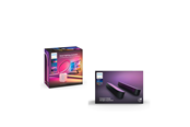 Smarthus - Philips Hue Play Gradient PC Lysstrip with bridge+Play Double Pack Sort - 8500889