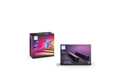 Smarthus - Philips Hue Play Gradient PC Lysstrip 32-34" with Hue Bridge + Hue Play Double Pack - Sort - 8500891