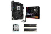 Prosessor/CPU - AMD Bundle 9800X3D + ASUS ROG STRIX B650E-F GAMING WIFI + Team Group T-Create Expert DDR5-6000 32GB - Prosessor/CPU - 8 kjerner - 4.7 GHz - AMD AM5 - AMD Boks (uten kjøler) - RSB650E-I+9800X3D+TG32GBD56000