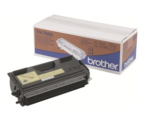 Printertilbehør blekk/toner - Brother TN7600 - Black Laser Toner - Laser toner Svart - TN7600