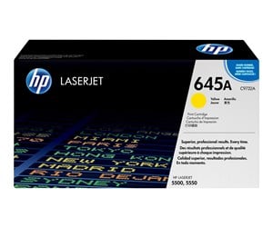 Printertilbehør blekk/toner - HP 645A / C9732A Yellow Toner - Laser toner Yellow - C9732A