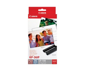 Papir, Fotopapir & Etiketter - Canon KP-36IP Color Ink Paper Set for Selphy - 7737A001