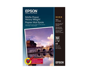 Papir, Fotopapir & Etiketter - Epson Heavy matted paper - C13S041256