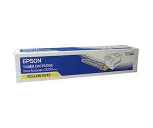 Printertilbehør blekk/toner - Epson Toner AcuLaser C4200 Yellow - Laser toner Yellow - C13S050242