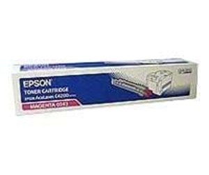 Printertilbehør blekk/toner - Epson Toner AcuLaser C4200 - Laser toner Rød - C13S050243