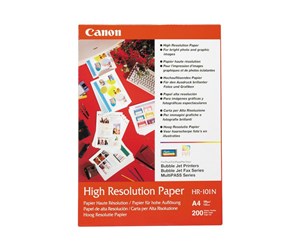 Papir, Fotopapir & Etiketter - Canon Paper HR-101 / 1033A005 High Resul - 1033A005