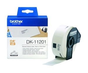 Papir, Fotopapir & Etiketter - Brother Label brother address standard 29x90 mm - DK-11201