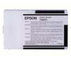 Printertilbehør blekk/toner - Epson UltraChrome T5651 Black - Blekkpatron Foto-sort - C13T606100