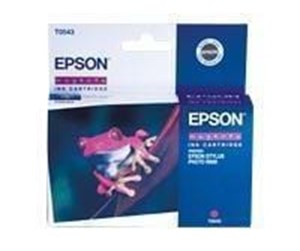 Printertilbehør blekk/toner - Epson T0543 - Blekkpatron Rød - EPST054340