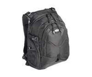 Veske/Hylster/Sekk til bærbar PC - Targus Campus Backpack black nylon - TEB01