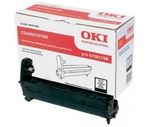 Printertilbehør blekk/toner - OKI 43381708 / Black Drum Kit C5600 C5700 - Trommelsett Svart - 43381708