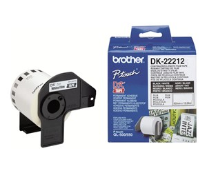 Papir, Fotopapir & Etiketter - Brother DK22212 - DK-22212