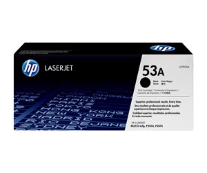 Printertilbehør blekk/toner - HP 53A / Q7553A Black Toner - Laser toner Svart - Q7553A