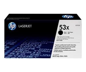 Printertilbehør blekk/toner - HP 53X / Q7553X High Capacity Black Toner - Laser toner Svart - Q7553X