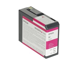 Printertilbehør blekk/toner - Epson T5803 - Magenta Ink - Blekkpatron Rød - C13T580300