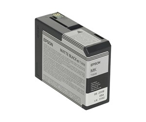 Printertilbehør blekk/toner - Epson T5808 Matte Black - Blekkpatron Matt svart - C13T580800