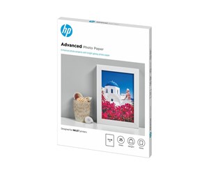 Papir, Fotopapir & Etiketter - HP Advanced Glossy Photo Paper 25 sheet - Q8696A