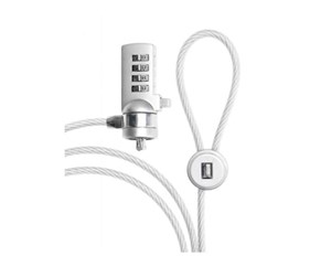 Kabinett tilbehør (kjølepasta mv.) - Multibrackets M Security Cable 4 Wheel Combination Lock - 7350022730571