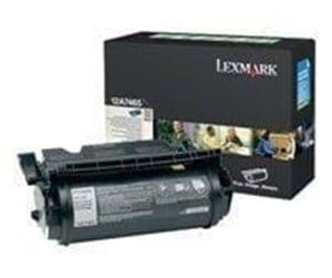 Printertilbehør blekk/toner - Lexmark 12A7465 Toner Black - Laser toner Svart - 12A7465