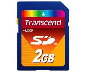 Minnekort - Transcend Secure Digital 2 GB - TS2GSDC