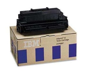 Printertilbehør blekk/toner - IBM InfoPrint 12 Toner Cartridge - Laser toner Svart - 01P6897