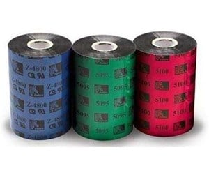 Printertilbehør blekk/toner - Zebra TT RIBBON 89MM 450M - Fargebånd refill (termisk overføring) Svart - 04800BK08945