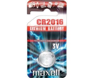 Batteri - Maxell Knapcellsbatteri CR2016 - 776007