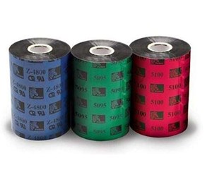 Printertilbehør blekk/toner - Zebra RIBBON 4800 80MMX450M - Fargebånd refill (termisk overføring) Svart - 04800BK08045