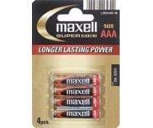 Batteri - Maxell Battery - Alkaline AAA XL- 4 Pack - 790336