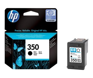 Printertilbehør blekk/toner - HP 350 / CB335EE Black Ink - Blekkpatron Svart - CB335EE