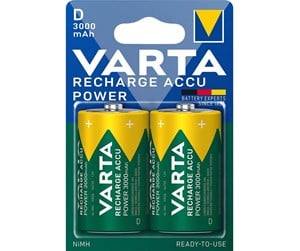 Batteri - VARTA Power Accu D 3000mAh B2 - 56720 101 402