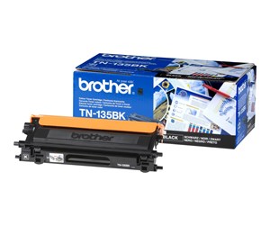 Printertilbehør blekk/toner - Brother TN135BK / TN 135BK Black Toner - Laser toner Svart - TN135BK