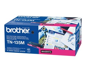 Printertilbehør blekk/toner - Brother TN135M Magenta - Laser toner Rød - TN135M