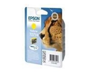 Printertilbehør blekk/toner - Epson T0714 Yellow - Blekkpatron Yellow - C13T07144010