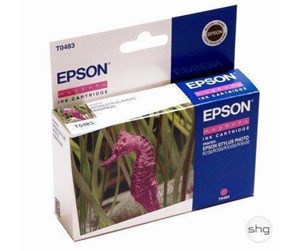 Printertilbehør blekk/toner - Epson Ink T0483 - Blekkpatron Rød - C13T04834010