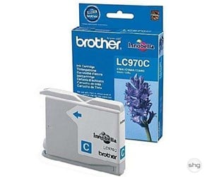 Printertilbehør blekk/toner - Brother LC970C - Blekkpatron Blå - LC970C