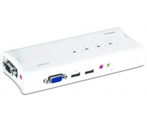 KVM-switch - TRENDnet 4-Port USB KVM Switch TK-409K - TK-409K