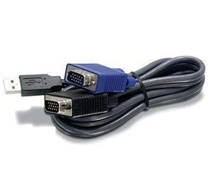 KVM-kabel - TRENDnet 1.8M USB KVM Cable TK CU06 - TK-CU06