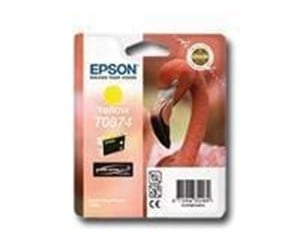 Printertilbehør blekk/toner - Epson T0874 Yellow - Blekkpatron Yellow - C13T08744010