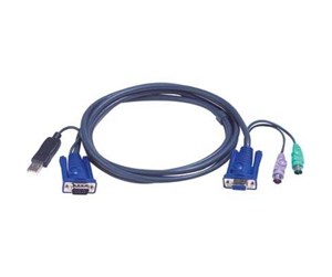 KVM-kabel - ATEN PS/2 to USB Intelligent 5 Mtr - 2L-5506UP