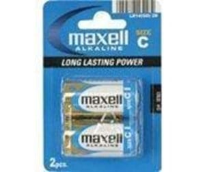 Batteri - Maxell Battery - Alkaline C - 2 Pack - 774417