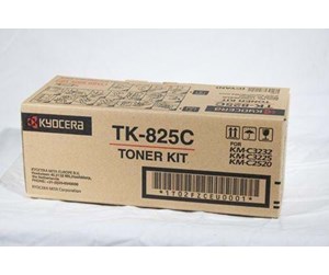 Printertilbehør blekk/toner - Kyocera TK 825C Toner - Toner kit Blå - TK-825C